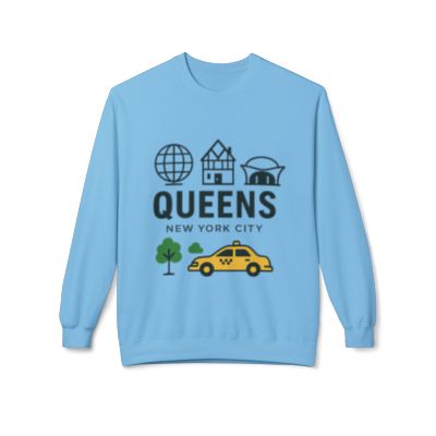 Queens Softstyle Fleece Crewneck Sweatshirt