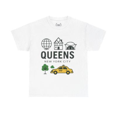 Queens Unisex T-Shirt –Collegiate Style