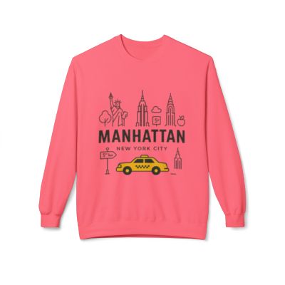 Manhattan Softstyle Fleece Crewneck Sweatshirt