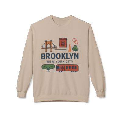 Brooklyn Softstyle Fleece Crewneck Sweatshirt