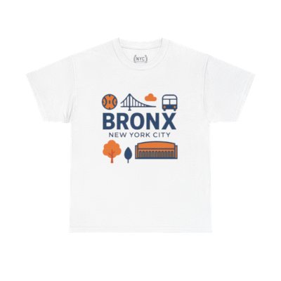 The Bronx Unisex T-Shirt –Collegiate Style