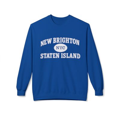 New Brighton Staten Island Softstyle Fleece Crewneck Sweatshirt