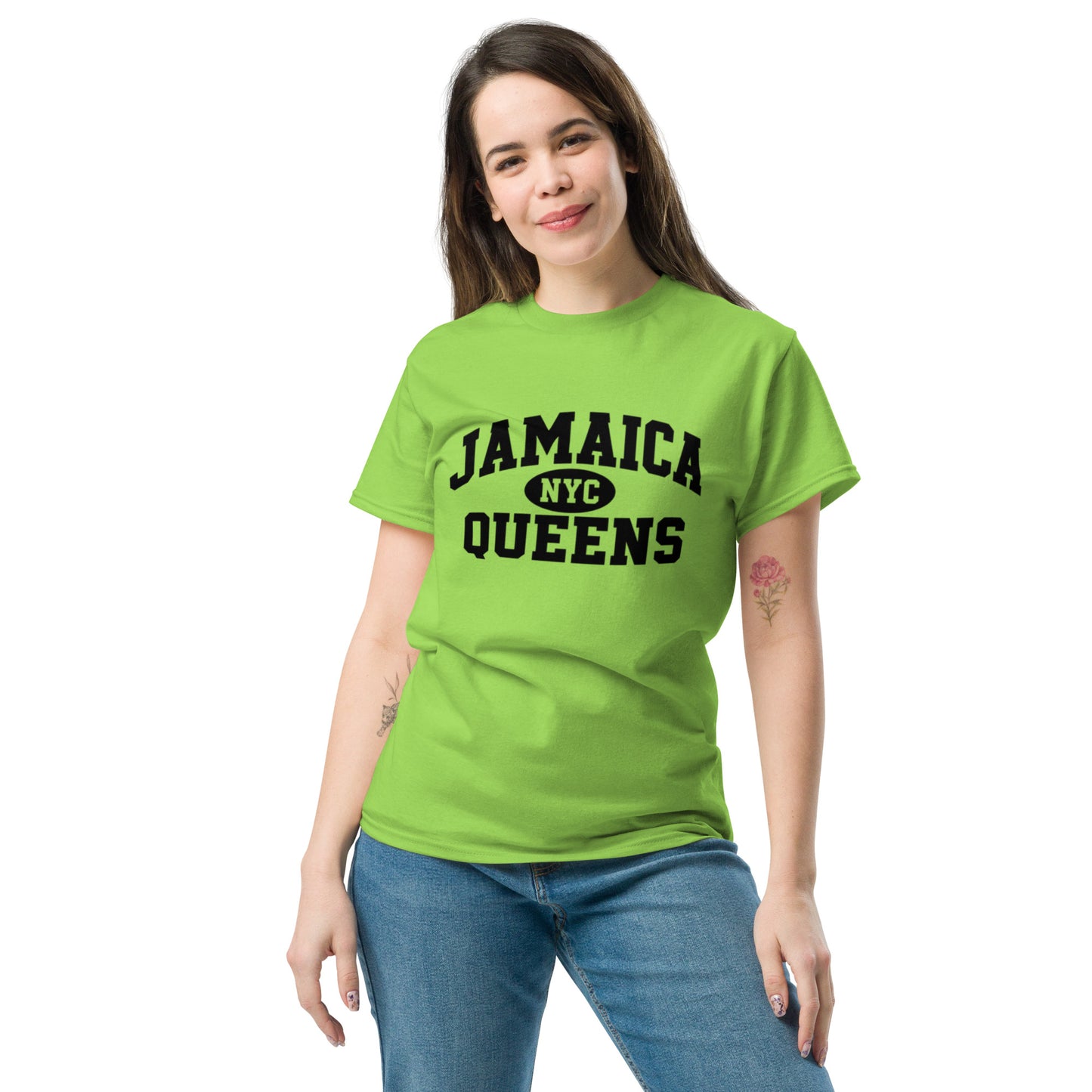 Jamaica Queens nyc Collegiate shirt